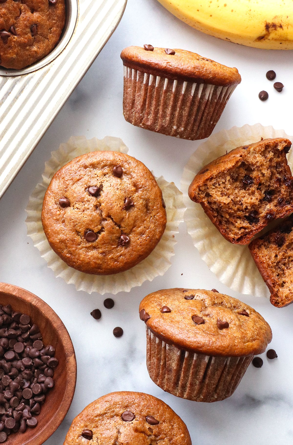 Naturally Sweetened Flourless Peanut Butter Banana Muffins for a Healthy Start